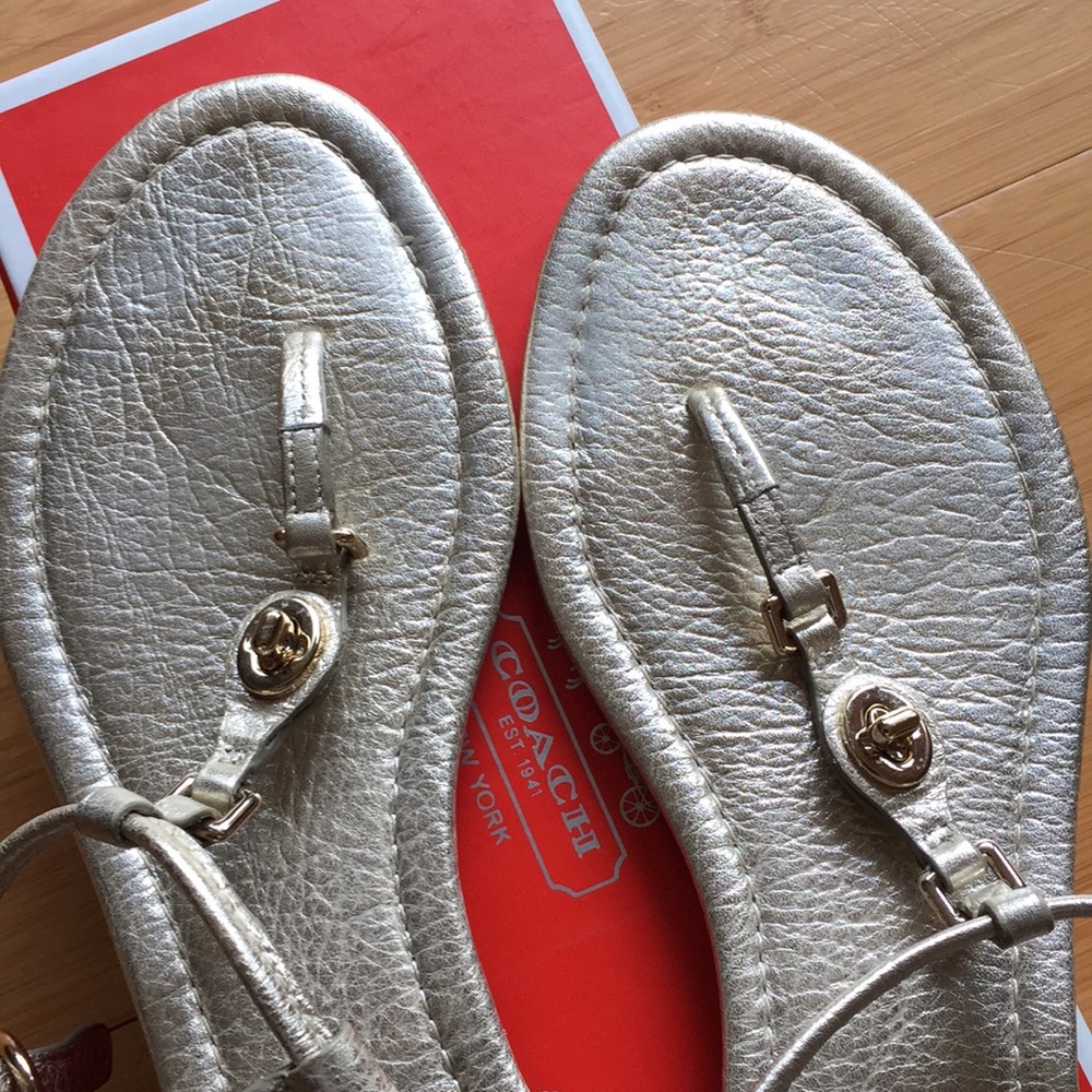 Coach sandals . Free gifts 🎁 with purchase - Picture 6 of 8